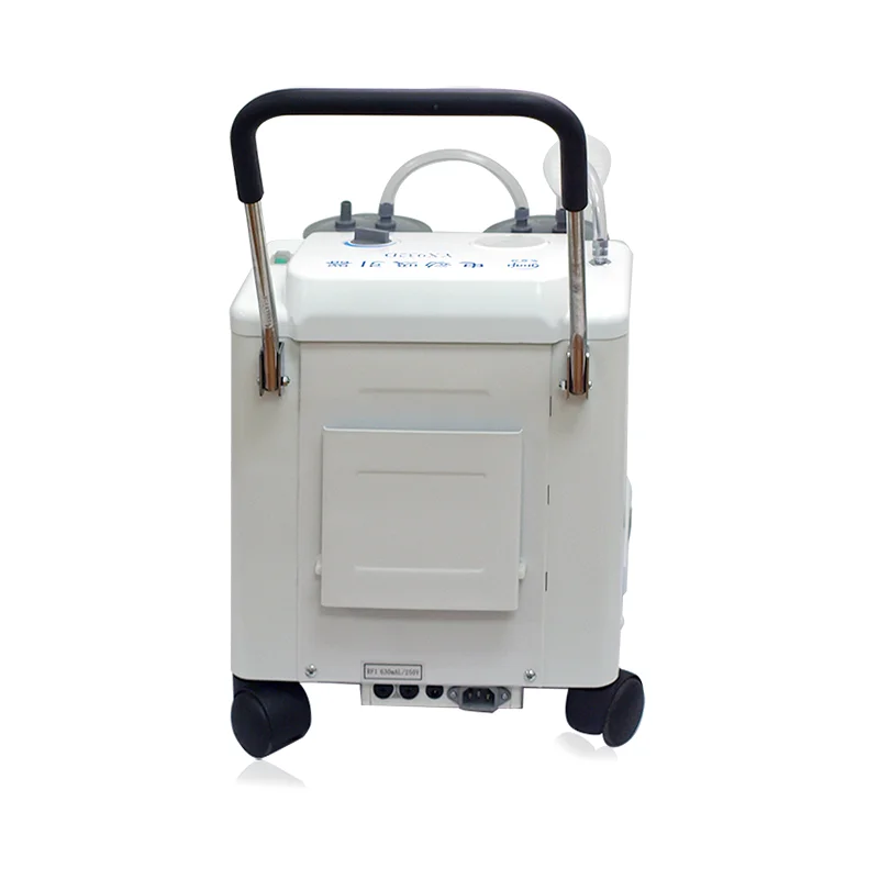 

Electric aspirator YX932D, high negative pressure and high flow, hand-push medical suction device, sputum suction and drainage.