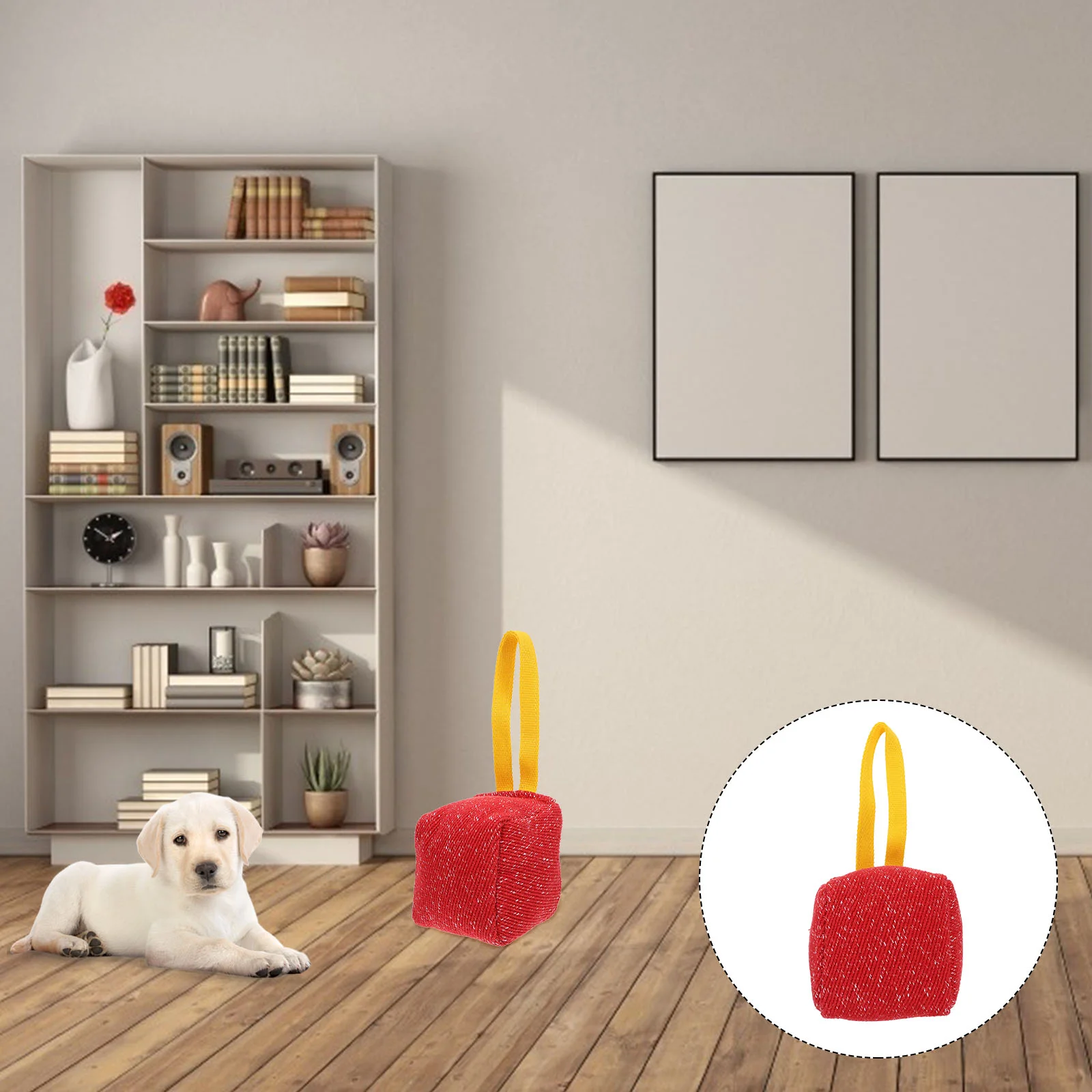 

Portable Molar Puppy Bite Household Chewing Plaything for Pet Dog (Red)