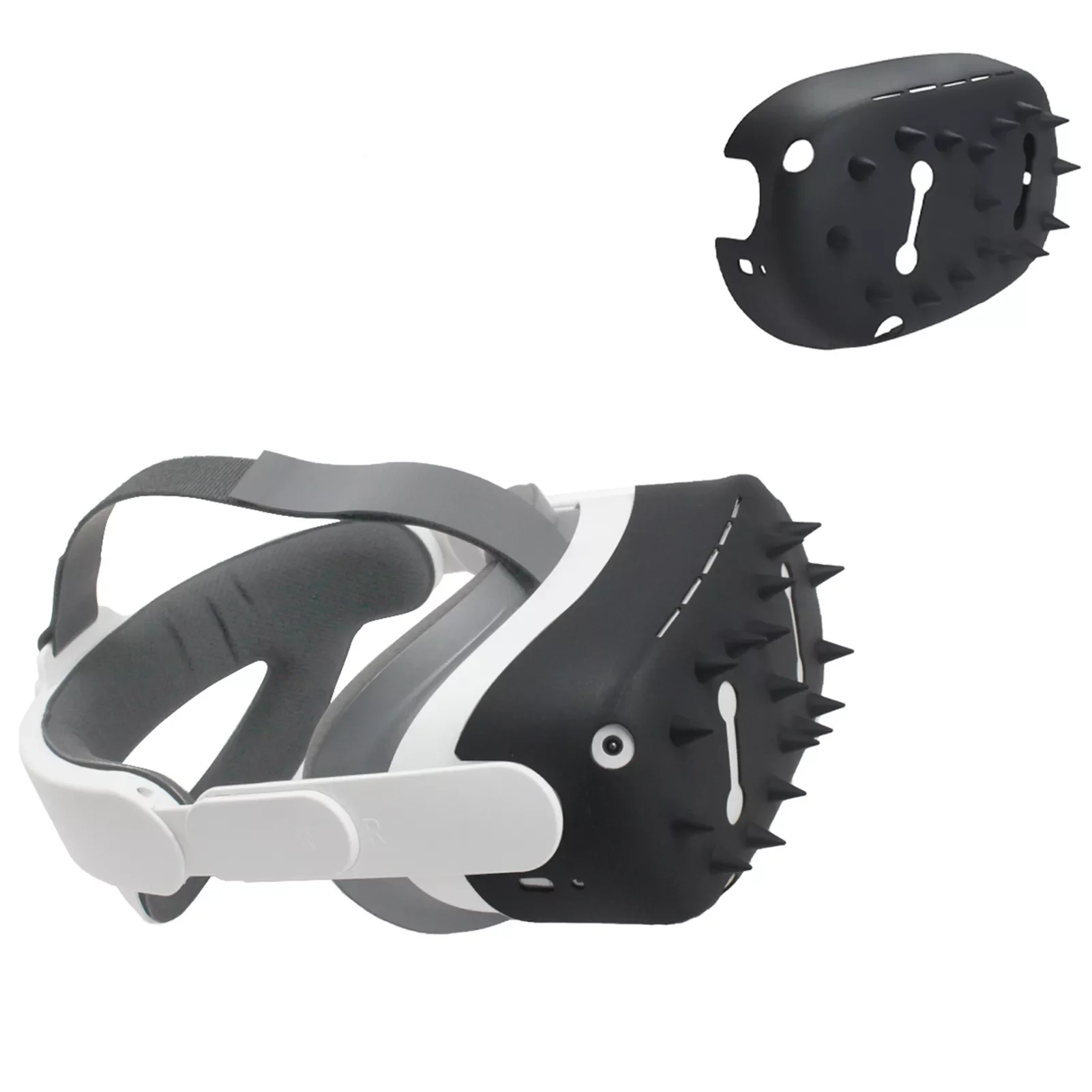 

Rondaful VR Helmet Protective Front Cover For Oculus Quest 2 Anti-Throw Protection Shell For Oculus Quest 2 Headset Accessories