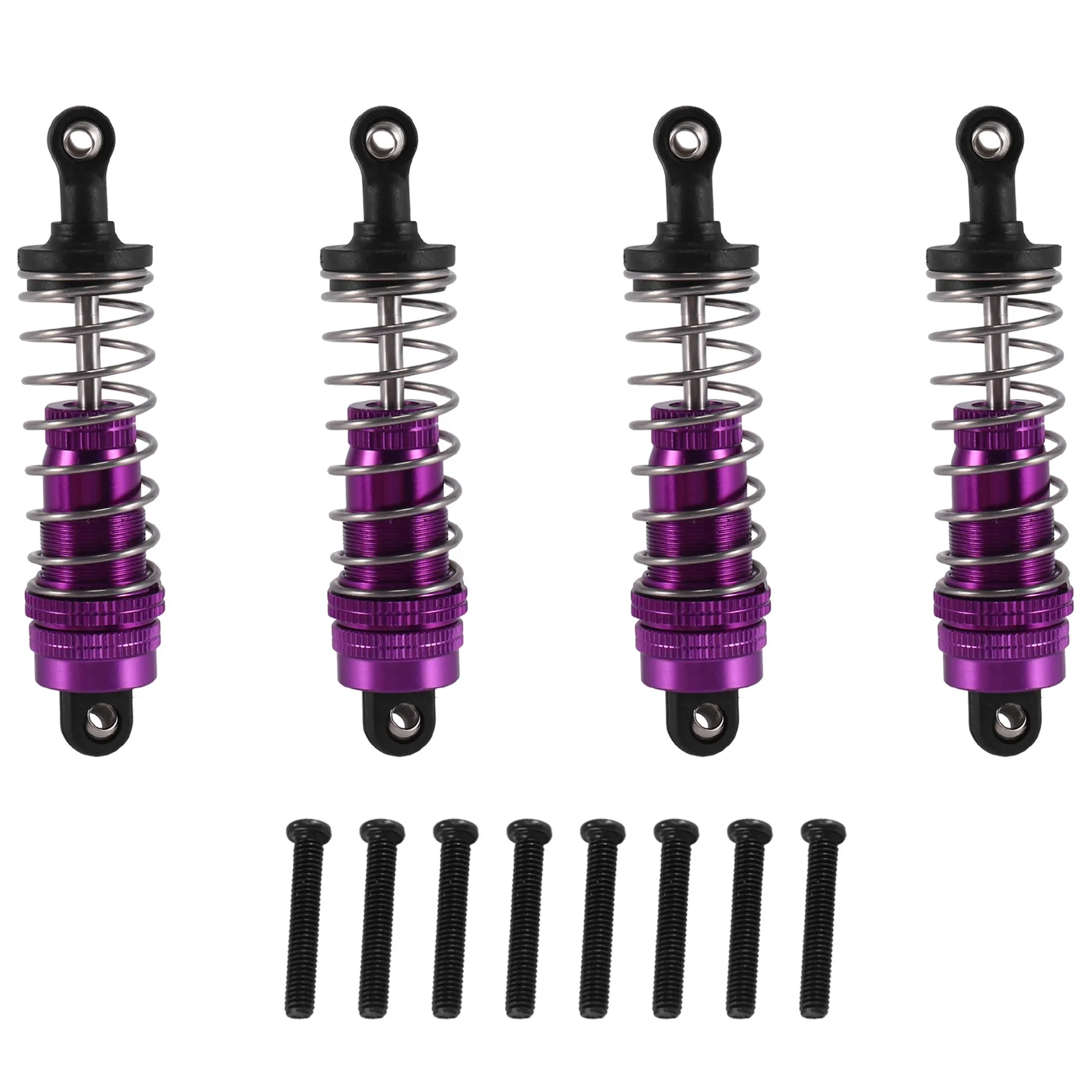 

4 шт., металлический амортизатор для Wltoys 124019 124018 144001
