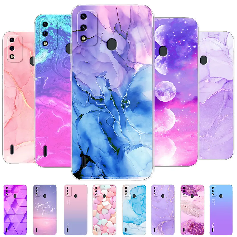 Для itel A48 чехол прозрачный мягкий Силиконовый ТПУ чехол для телефона для itel A48 чехол Прозрачный чехол для itel A48 бампер Fundas