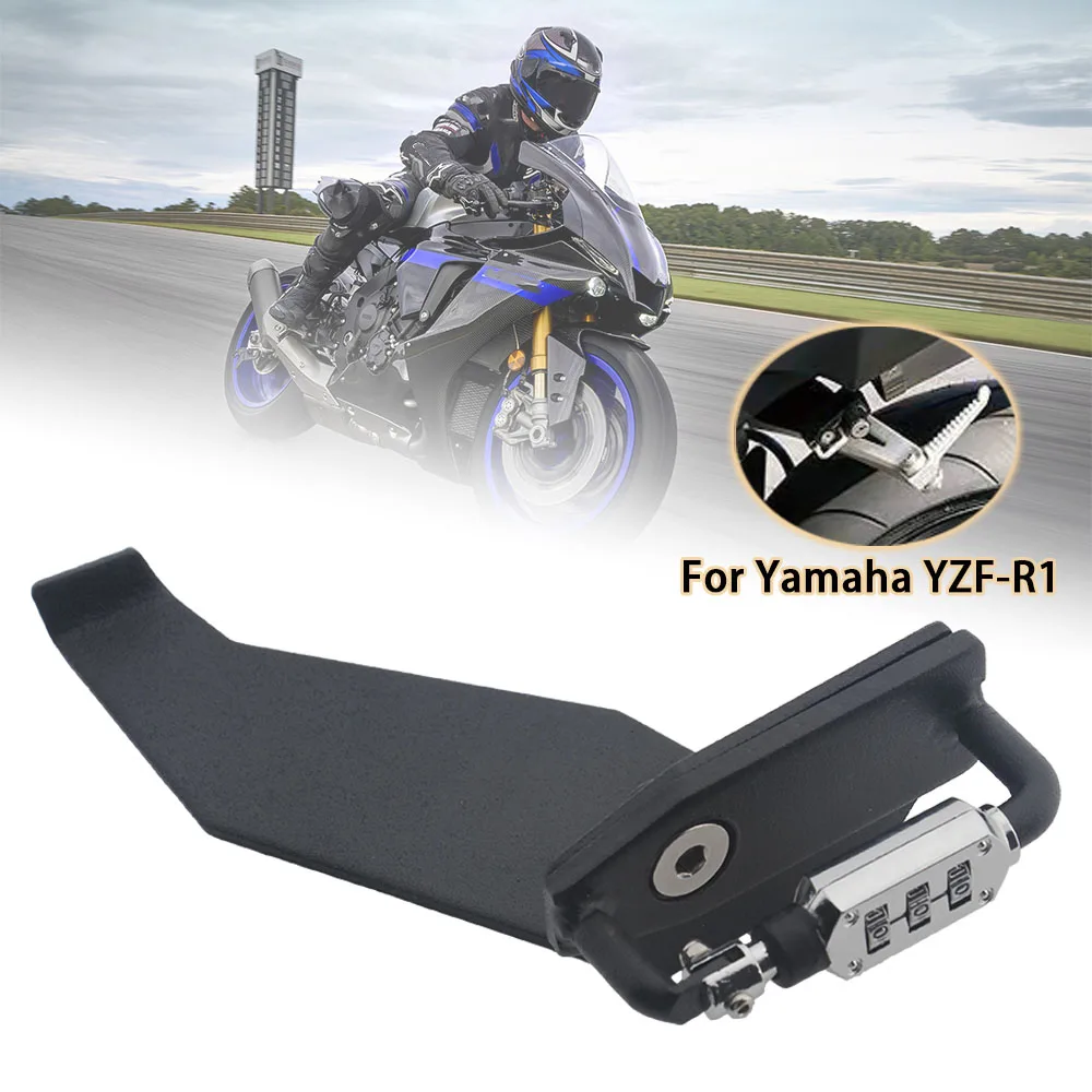 

Motorcycle Helmet Lock Password Anti-Theft Combination PIN Locking Secures For Yamaha R1 YZF-R1 YZFR1 YZF R1 2009-2014