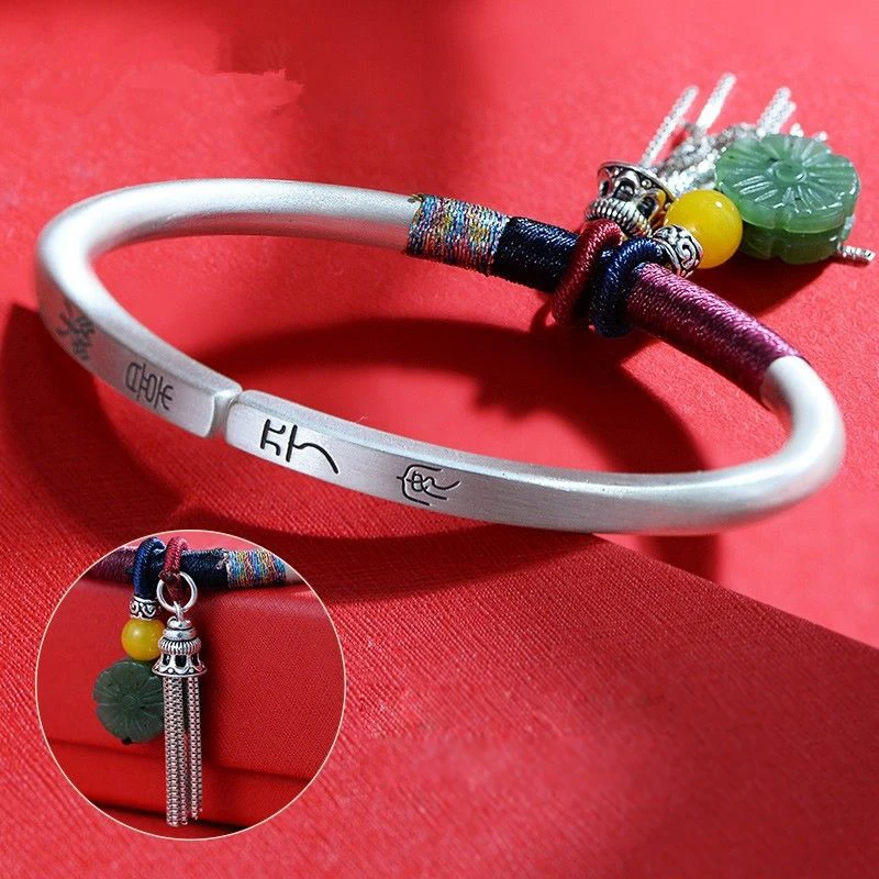 Новый женский браслет ручной работы в этническом стиле регулируемый с
