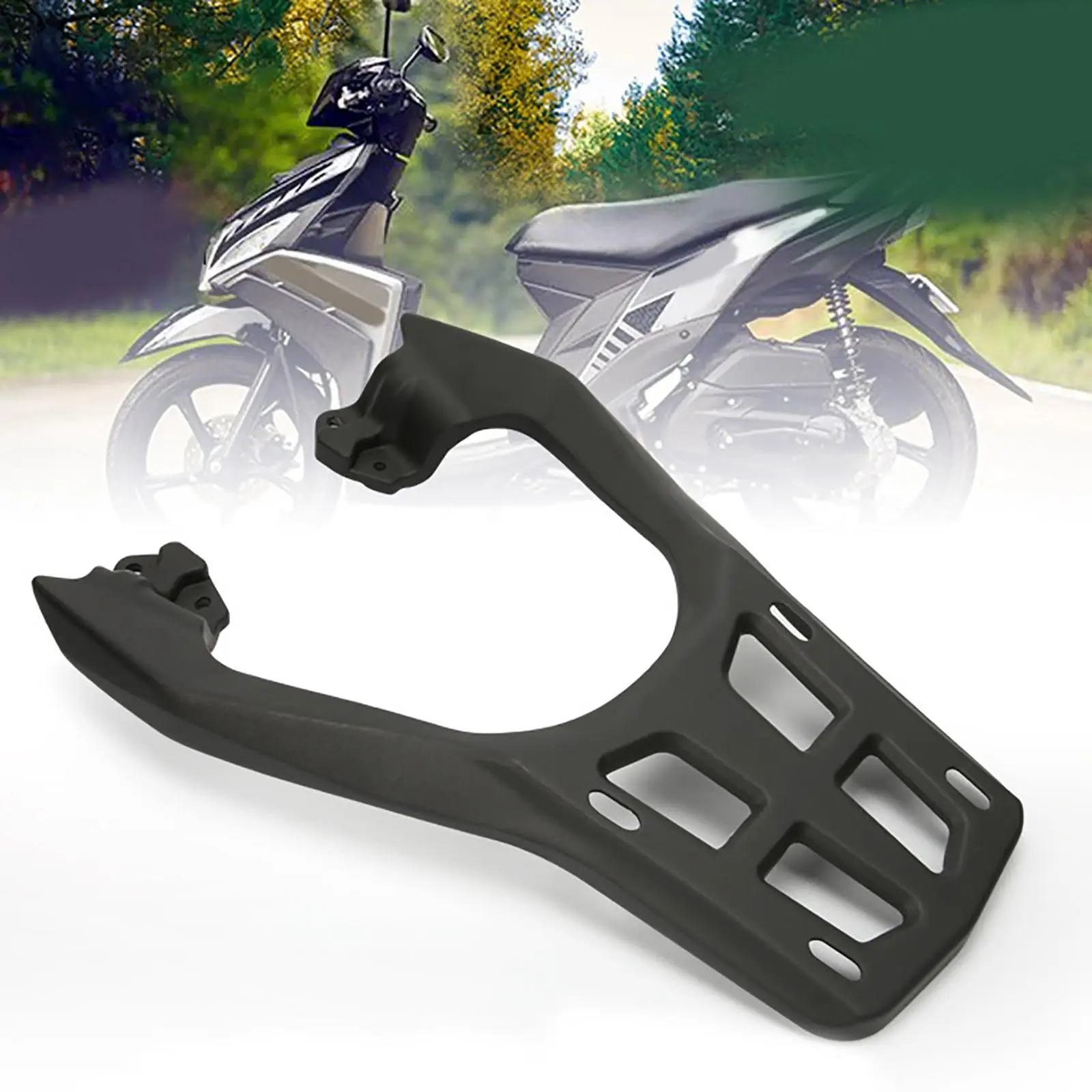 

Aluminum Motorcycle Luggage Rack for Yamaha Mio125 Cargo Shelf Modification