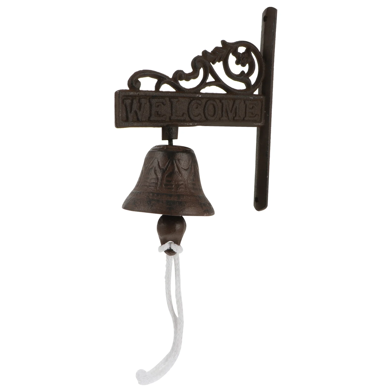 

Wrought Iron Bell Doorbell Shaking Wall Mounted Hanging Home Accessory Coffee Shop