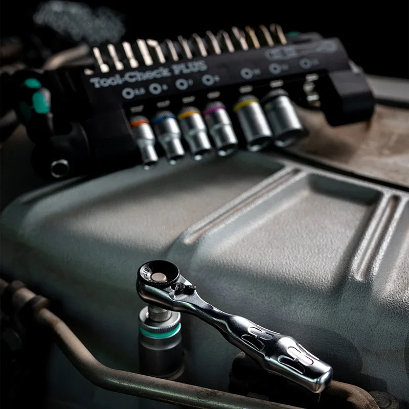 Набор уходных отверток WERA шлицевая отвертка с храповым механизмом головка 1/4