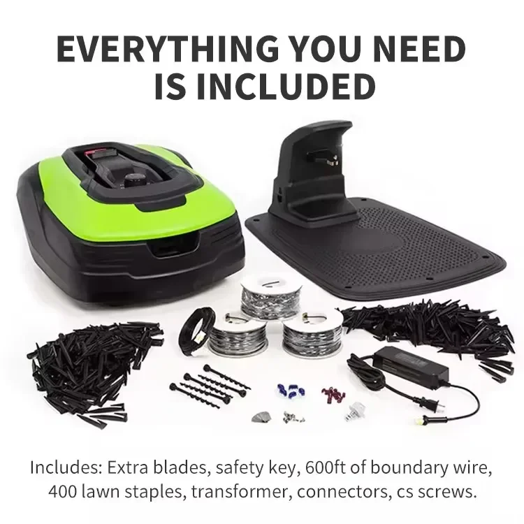 Садовая беспроводная автоматическая Gps роботизированная газонокосилка с