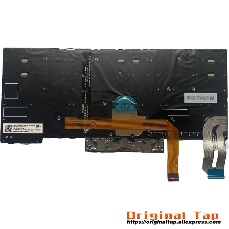 Клавиатура ARA с арабской подсветкой для Lenovo Thinkpad T14 P14s Gen 2 5N21B08345 5N21B08382