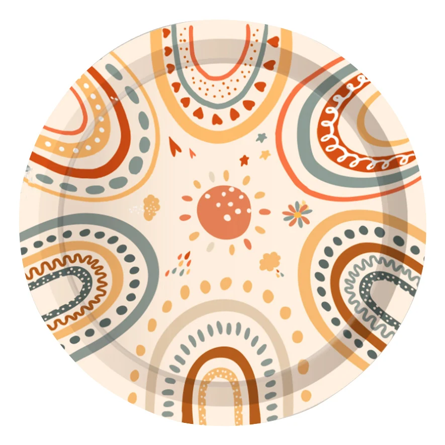 Набор посуды Beyblade Burst вечерние бумажные стаканчики тарелки Мультяшные подарки на