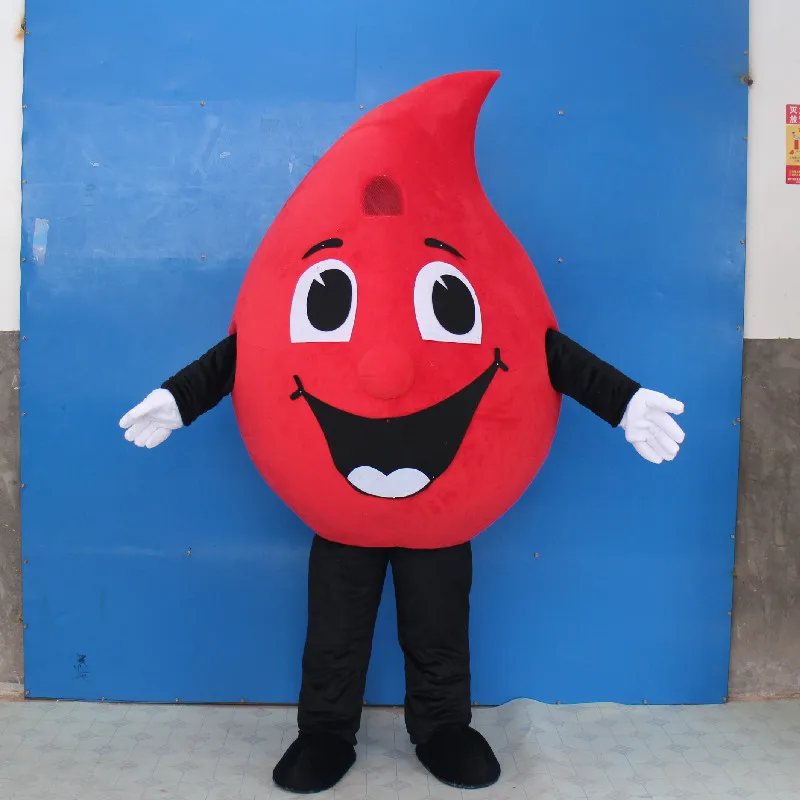 

Blood Donation Mascot Costume Suit Cosplay Costume Costume Clothing Advertising Promotion Handmade Cartoon Character Mascot