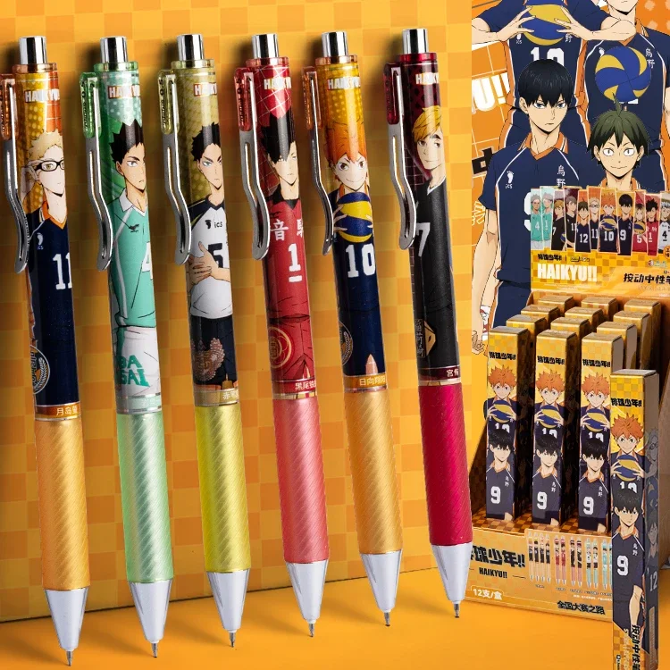 Аниме игра Haikyuu! Ручка для косплея в виде мультфильма рандомная ручка 0 5 мм