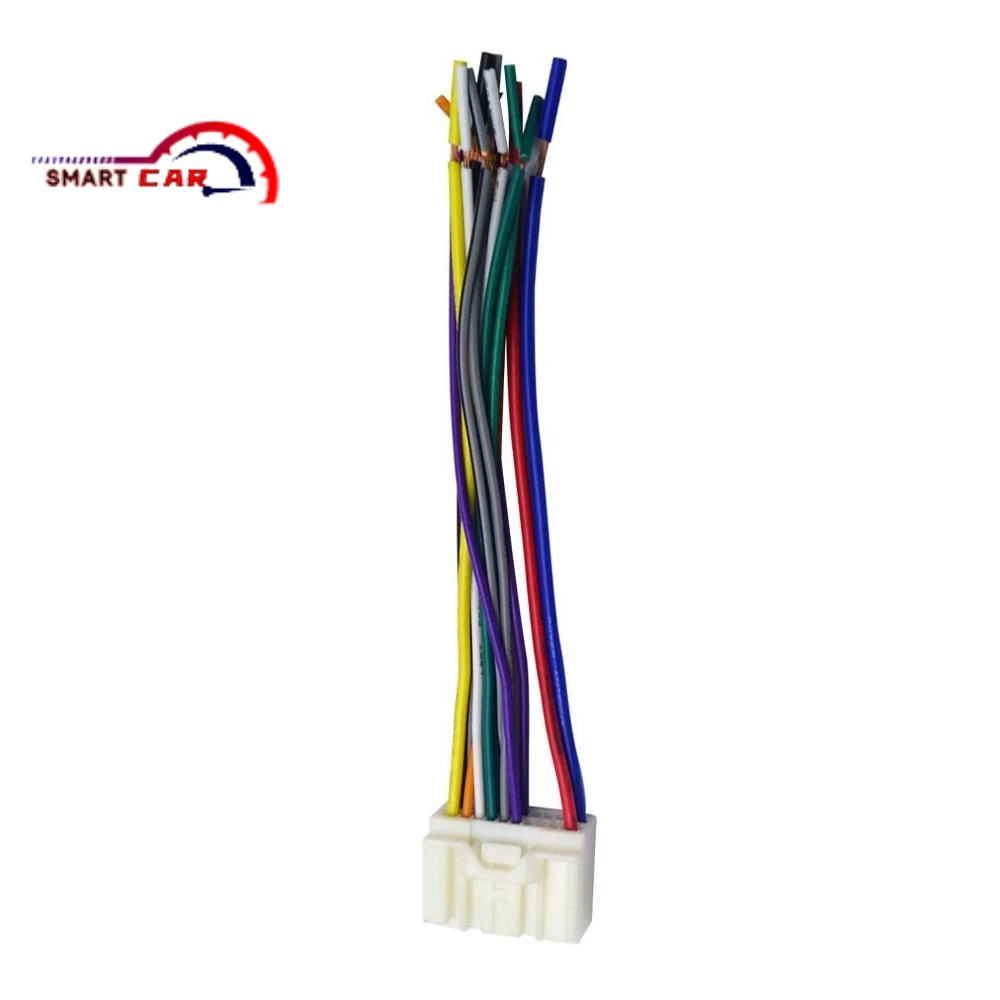 

For Mitsubishi ISO WIRING HARNESS radio plug lead wire loom connector adaptor