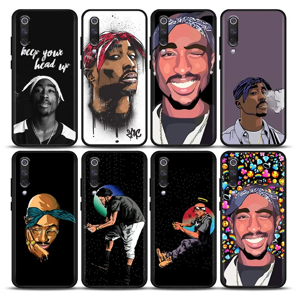 

Phone Case for Xiaomi 8 9 SE A2 Note 10 POCO X3 M3 F3 M4 NFC GT Pro Lite 5G Case Funda Coque Capa Cover 2pac Keep Your Head Up