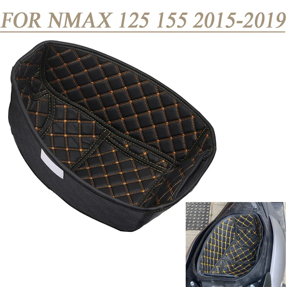 

Nmax 155 125 ведро для хранения сиденья, коврик для багажника, защитный коврик для YAMAHA NMAX 155 NMAX 125 2016 2027 2018 2019