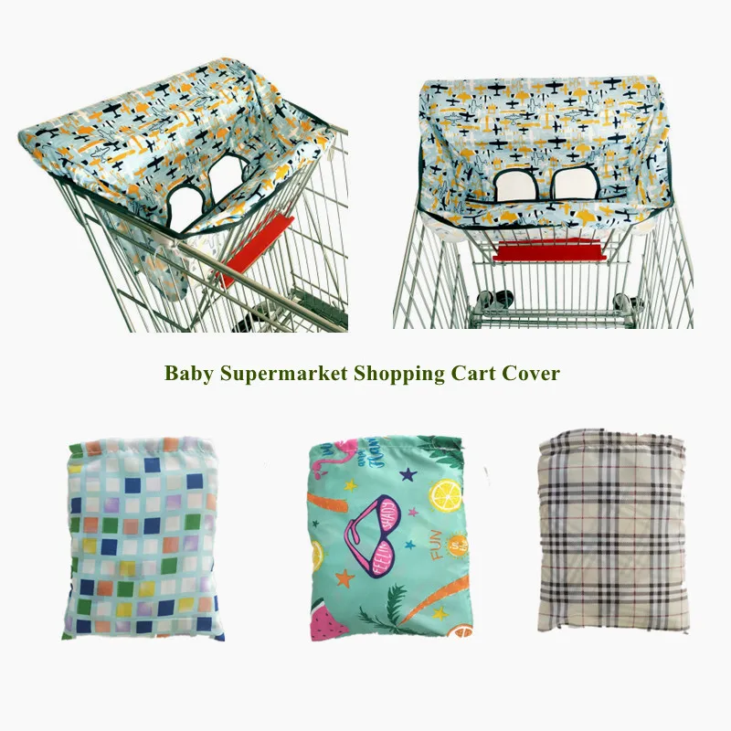 

Чехлы для детских сидений на колесиках чехол для корзины для супермаркета детское кресло-Корзина Подушка против грязи маслостойкий портат...