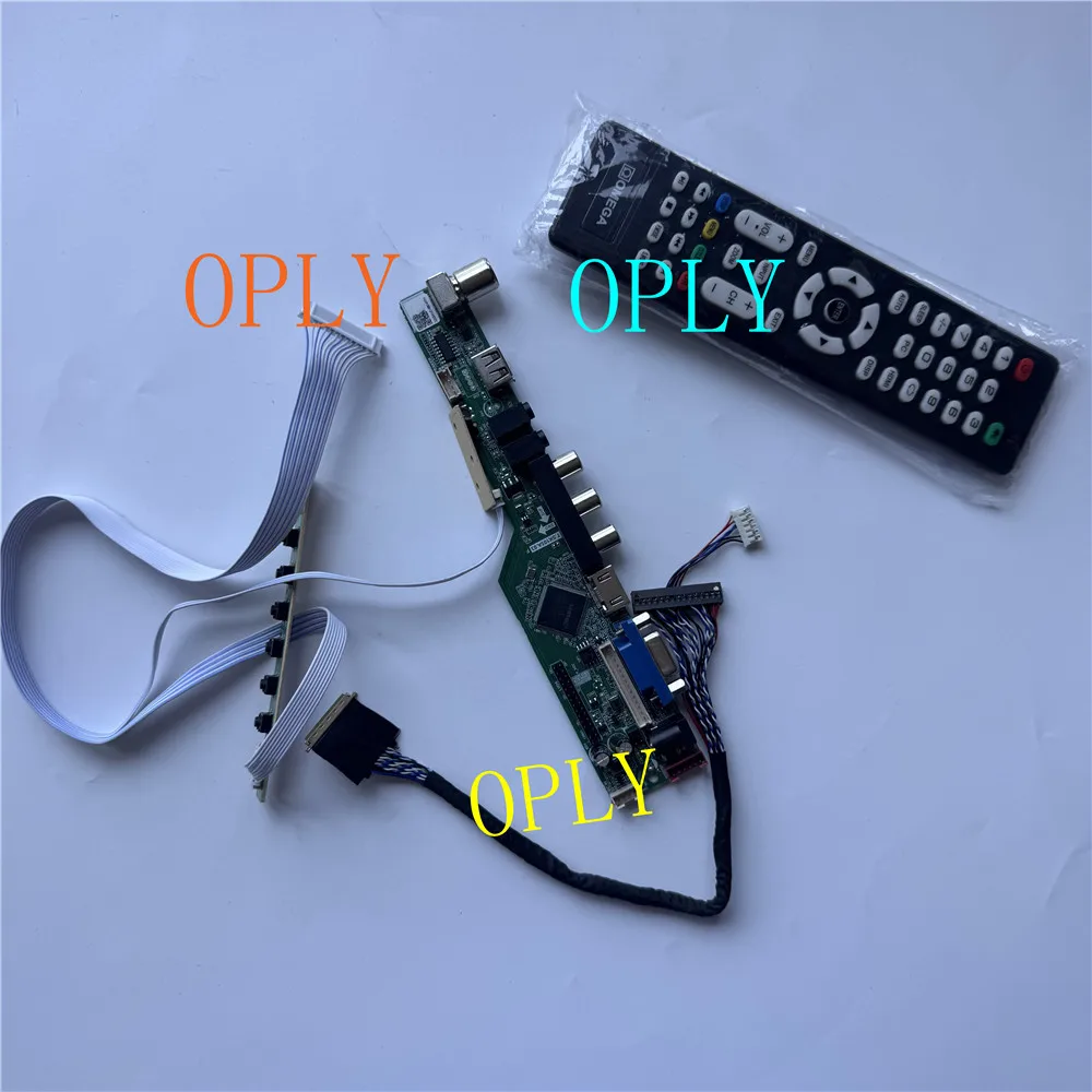 Фото Плата контроллера USB AV VGA TV для экрана N173HGE-L21 N173HGE N173HGE-L11 1920x1080 с поддержкой HDMI, RF-аудио и LED-подсветкой, 17.3 дюйма. №1