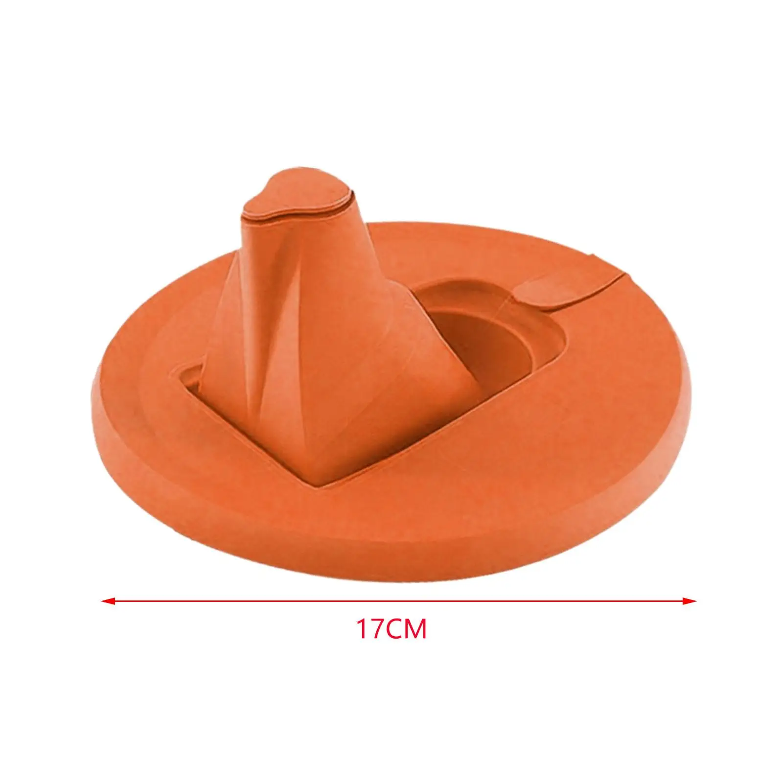 Оранжевая Складная Крышка Банки С Краской Носиком Для Хранения И Заливки Прочная