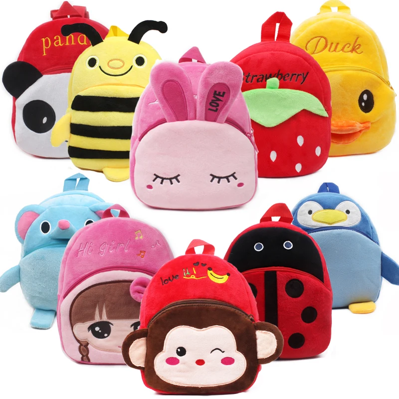 Cute Backpack For Children Baby Kindergarten School Girls Backpack Child Boy Travel Anime Backpack Elementary Student Bag Infant