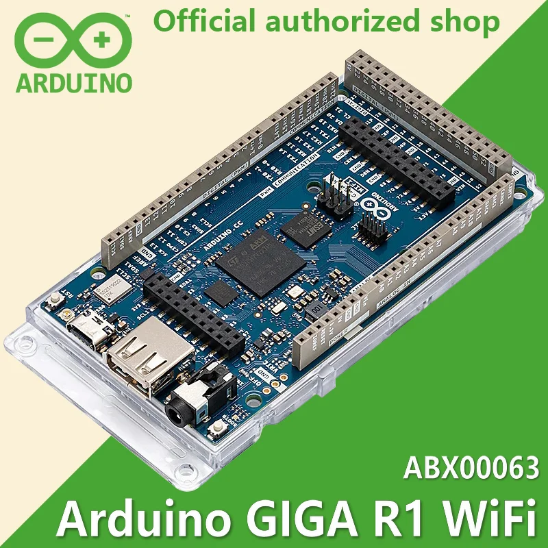 Фото Макетная плата Arduino GIGA R1 WiFi ABX00063 STM32H747XIH6 Arm MCU, итальянская импортная Новая оригинальная аутентичная №1