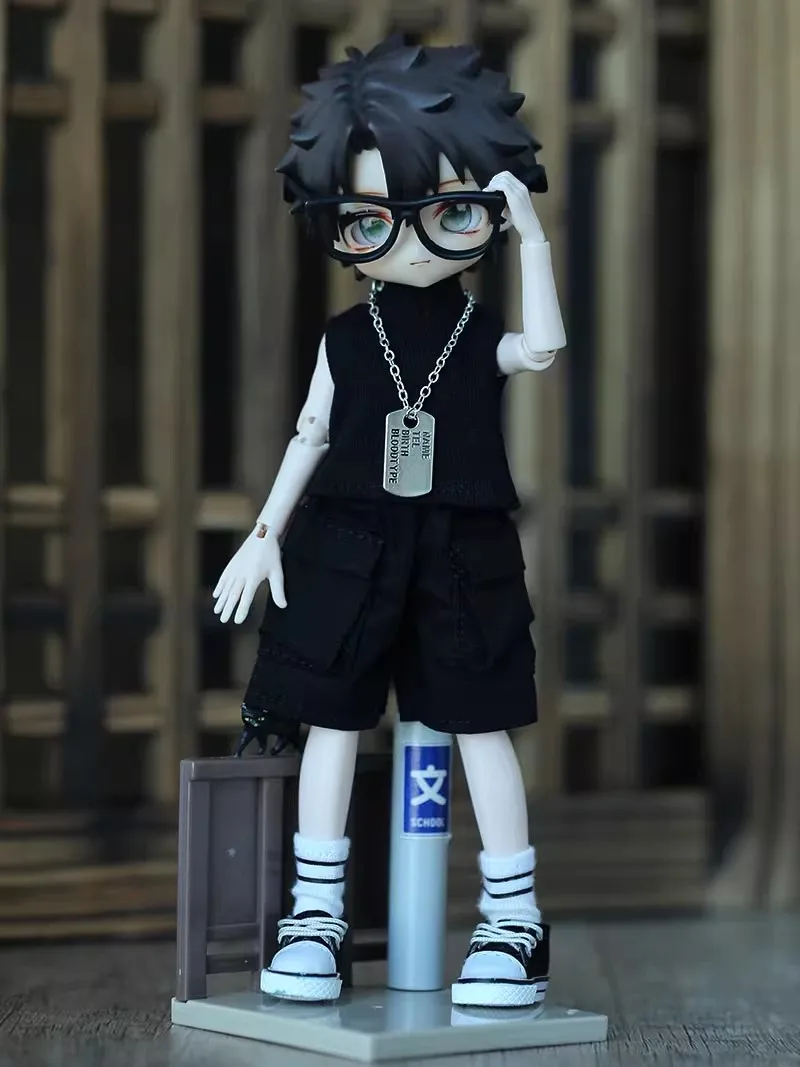 Одежда для BJD Snail 112 Big12 Points: Повседневный однотонный жилет без рукавов в американском уличном спортивном стиле, модель Ashi 3.0 Beiming. В наличии. (art.: 3920d99e18fa2) - 3920d99e18fa2