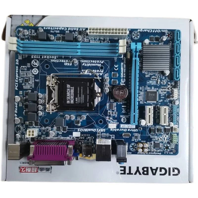 

New H61M-DS2 Rev5.0 Mainboard H61 1155 Mainboard DDR3