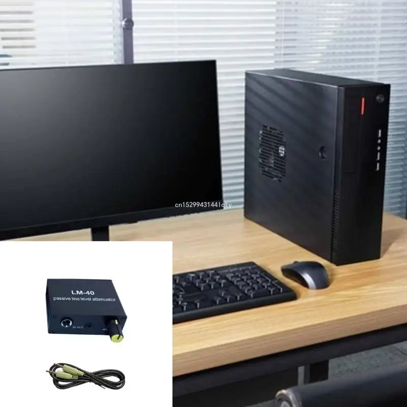 Пассивный аттенюатор линейный выходной сигнал звуковая карта динамик микрофон