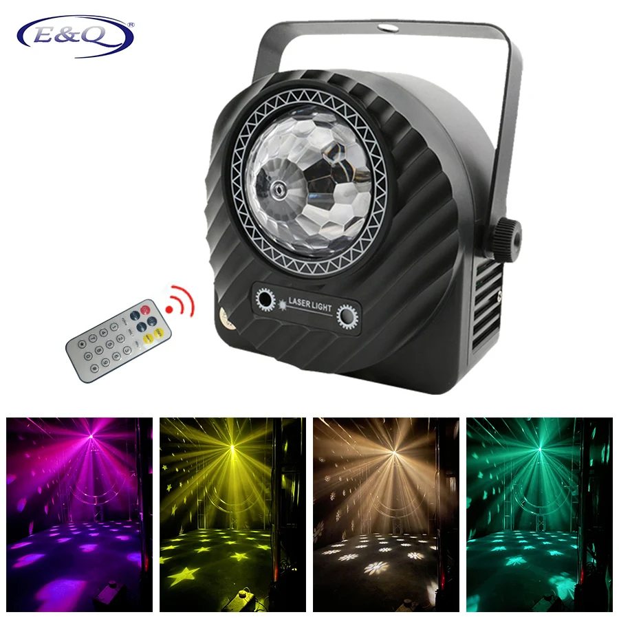 New Mini 3in1/2in1 Pattern Effect Laser Strobe DJ Disco Light Party Stage Light Projector for Home Dance Floor Club