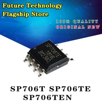 10pcs new original sp706t sp706te sp706ten sop8 microprocessor monitoring circuit chip