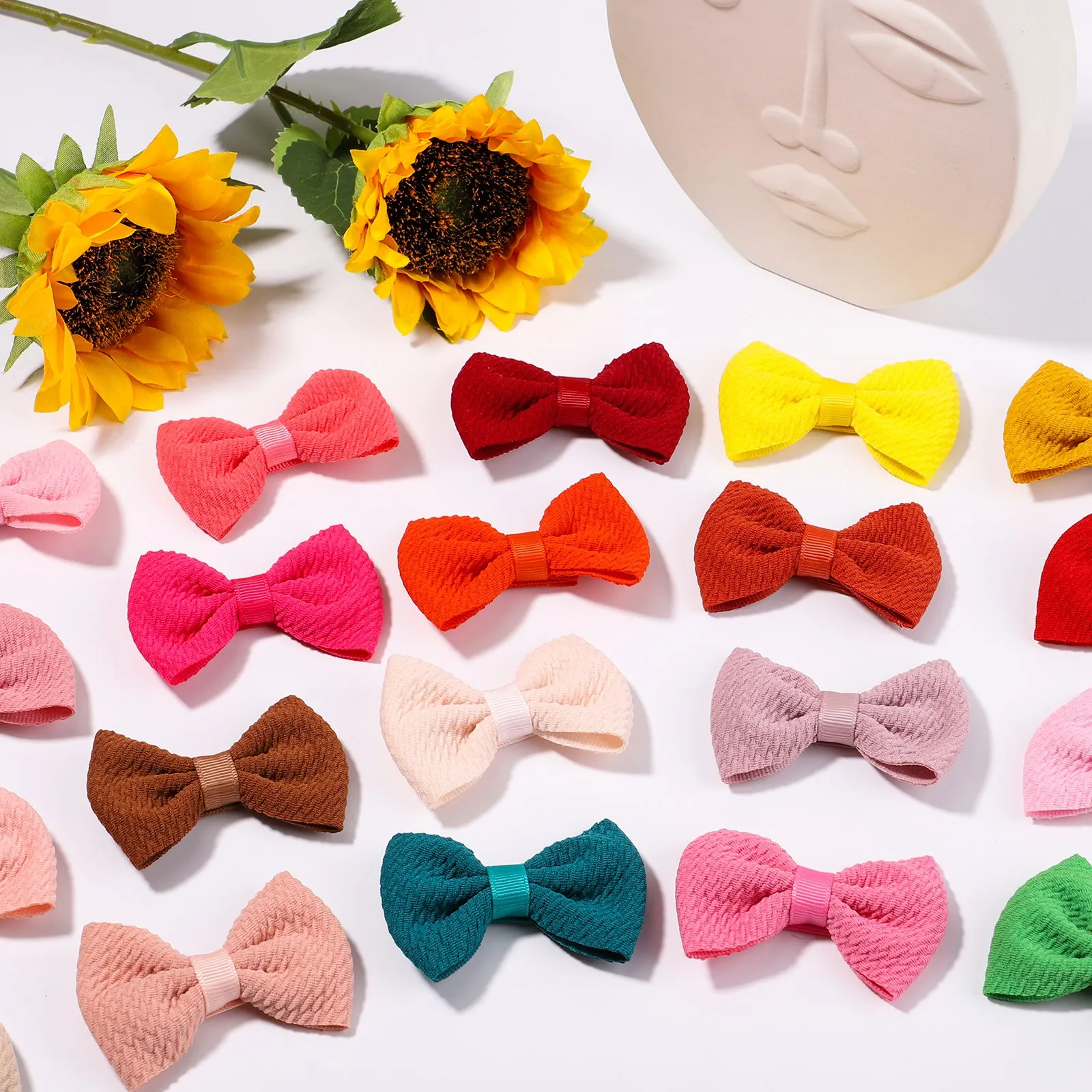 

1 шт., однотонные нейлоновые заколки для волос, 2,9 дюйма