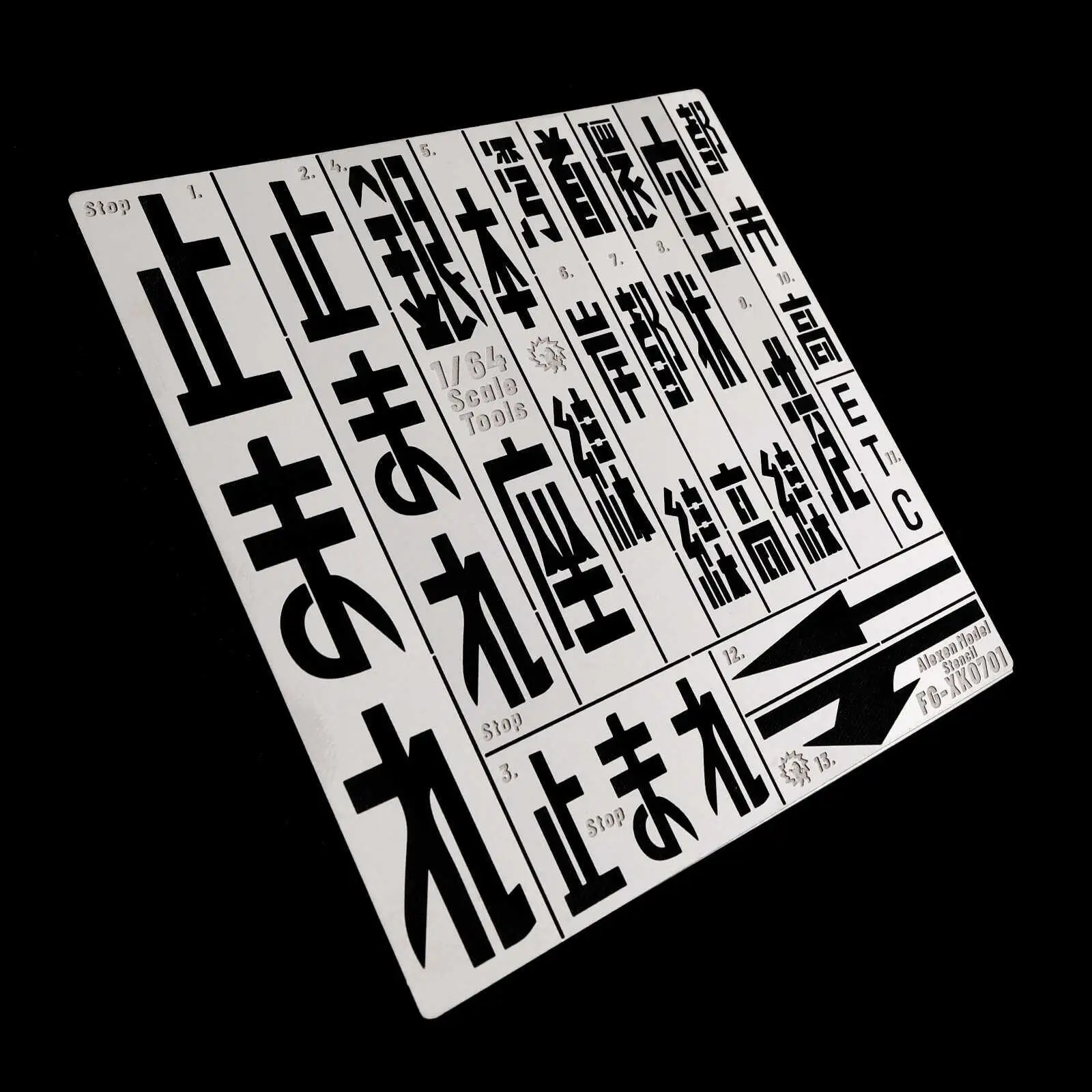 Alexen XK0701 1/64 дорожные знаки города Осака в Токио