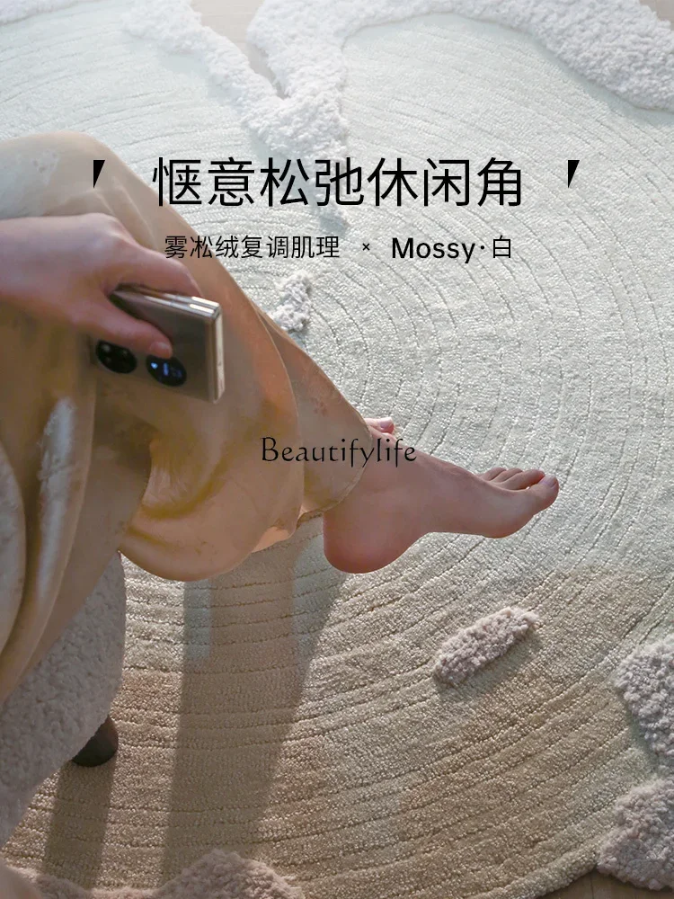 Ром бархатный круглый ковер неправильной формы для гостиной диван специальной