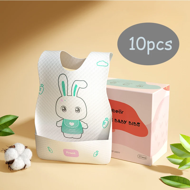 

Sposable Baby Bib Rice Pocket Thickened Waterproof Saliva Towel Portable Anti-dirty Children's Bib Kids Accessories