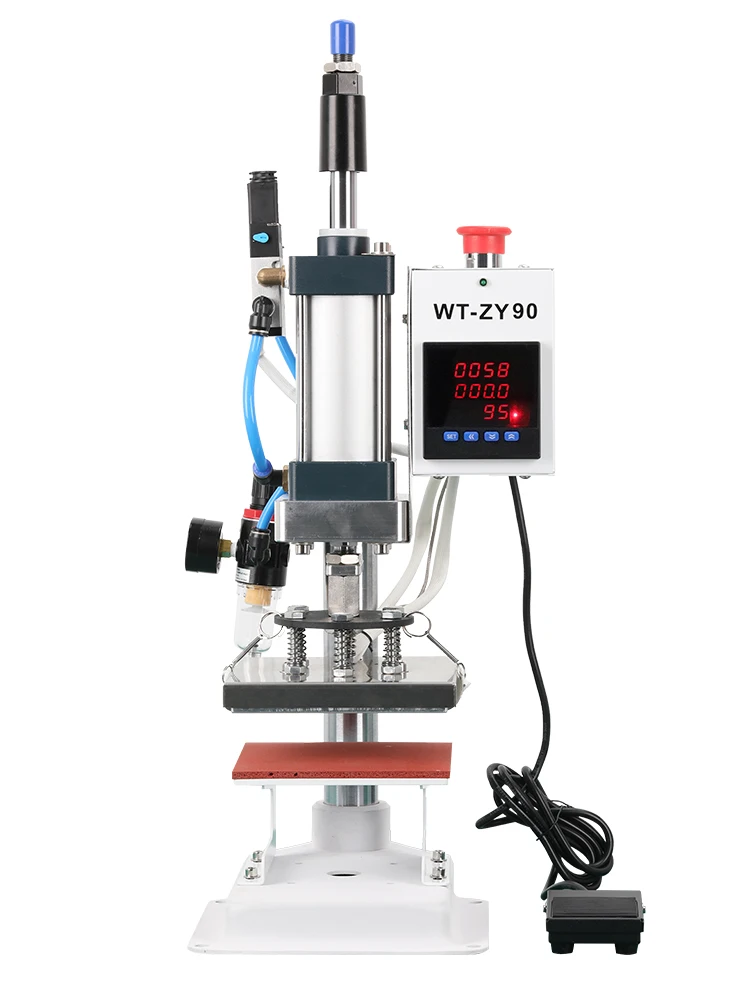 Маленькая настольная пневматическая теплопередающая машина для быстрой