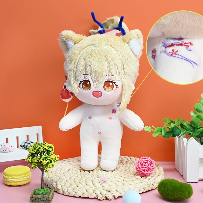 

Новая игра Genshin Impact Yoimiya, 20 см, плюшевая кукла, игрушечное тело, милый аниме косплей C MT