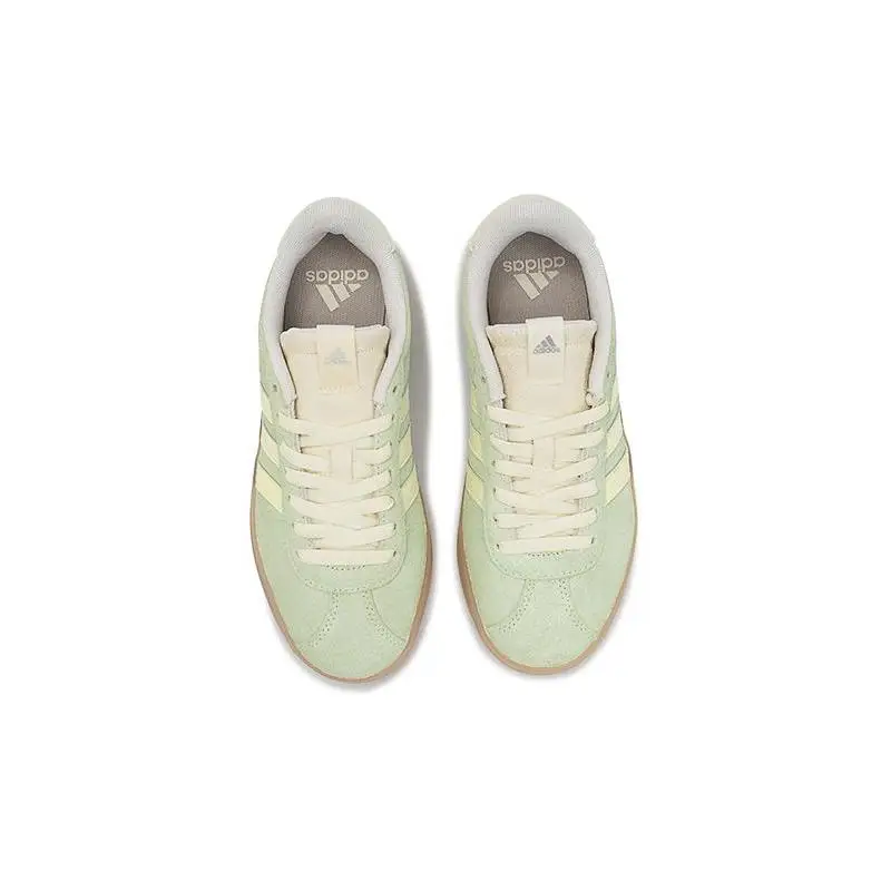 【Настроить】adidas neo Vl Court Обувь для скейтбординга Женские низкие зеленые