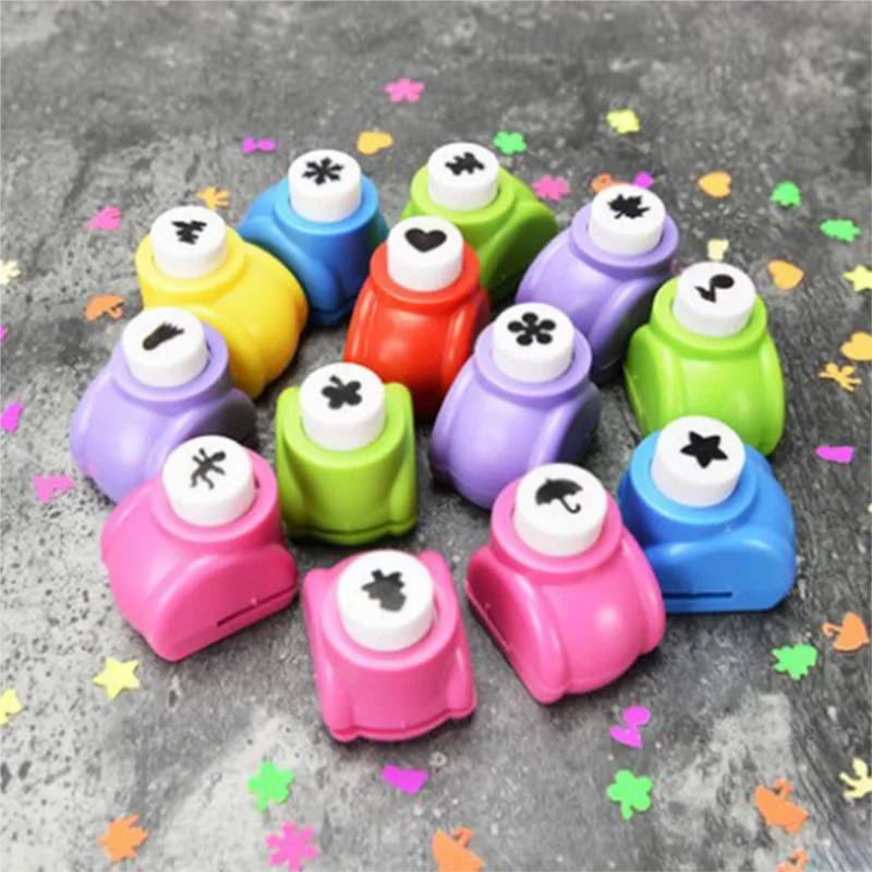 

Mini Scrapbook Handmade Cut Card Craft Calico Printing DIY Paper Shaper Punch