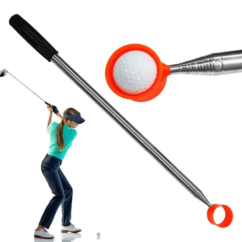 

Golf Ball Retriever Comfortable Hand Grip And Stainless Steel Telescopic Golf Ball Picker Extendable Golf Ball Retriever Golf