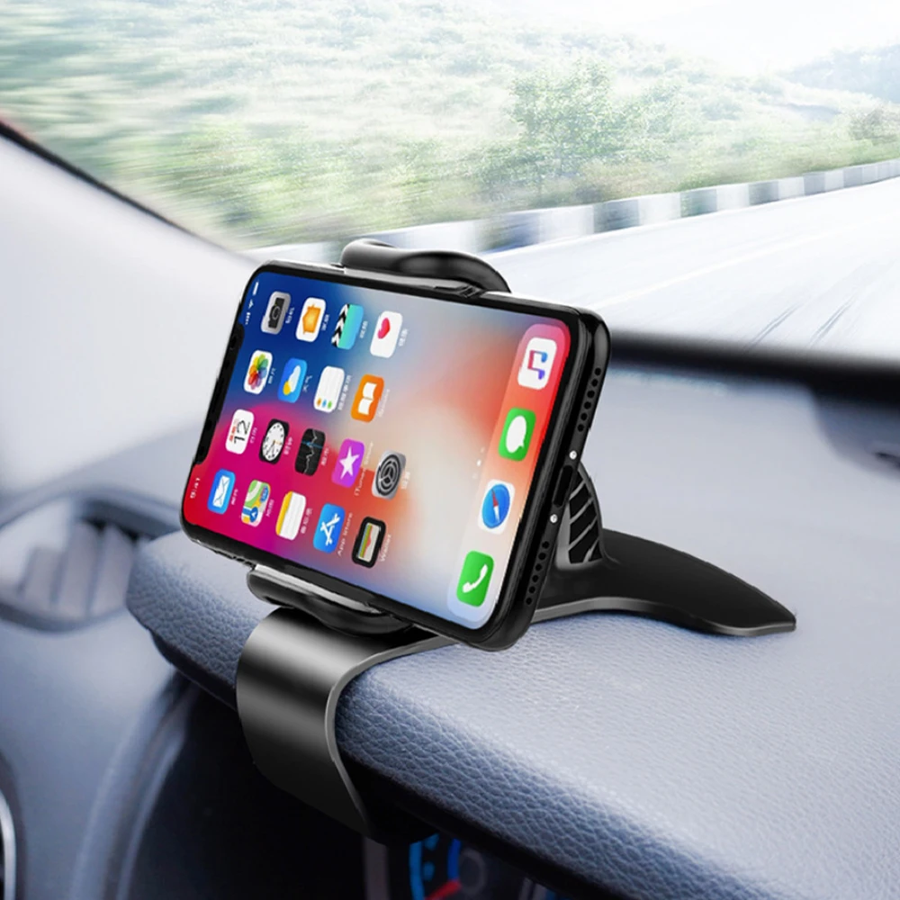 

Car Mobile Phone Holder Instrument Panel Multi-Functional Clip Telescopic Buckle Fixed Navigation Universal Cell Phone Holder