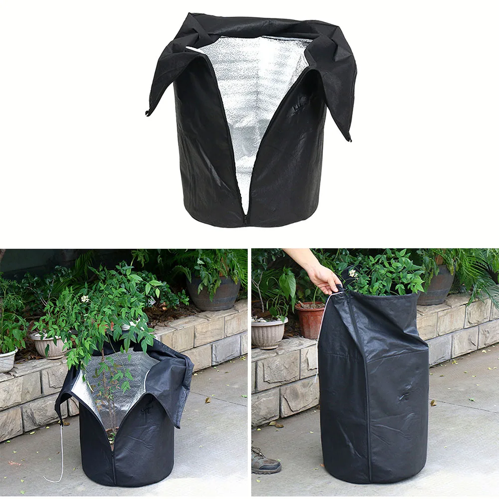 Зимняя сумка для защиты растений дышащая нетканая ткань вкладыш из алюминиевой