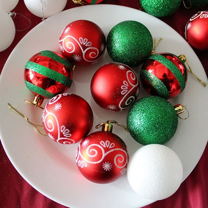 

Рождественский шар, украшение 102 шт./кор. подвесной Рождественский шар, подвесное украшение, Рождественские шары