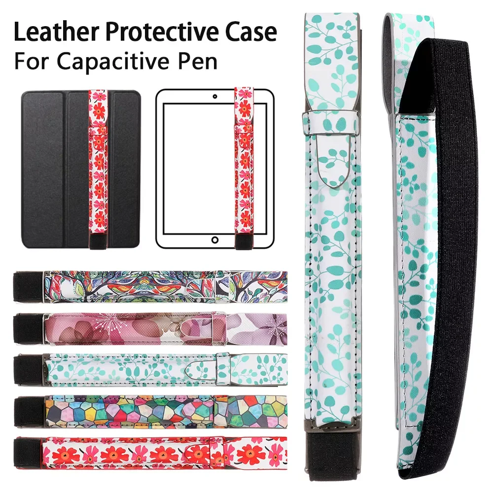 

Leather Protective Sleeve Case Pouch for IPhone iPad Pencil Stylus Pen Case Touch Screen Pen Cover Tablet Pen Holder