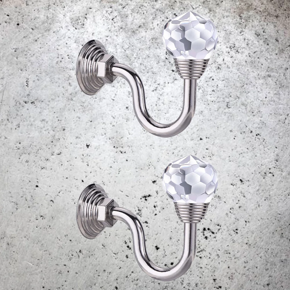 

2Pcs Window Holdback Decorative Curtain Holdback Curtain Hooks Window Treatment Tieback Curtain Holdback