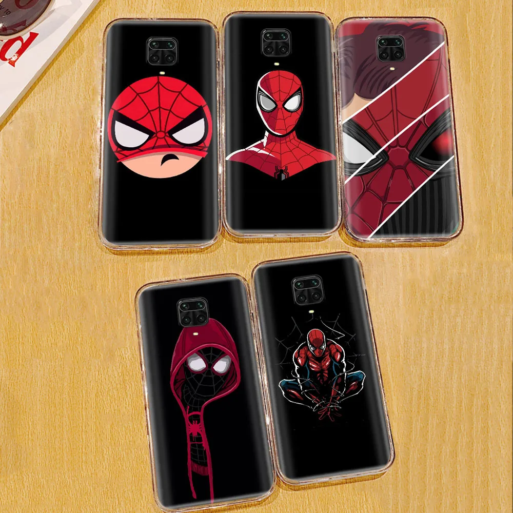 

Transparent Case for LG K11 Plus K12 Prime K22 K40 K40S K41S K51S K50S K52 K42 K62 K50 K30 Max Spider-Man