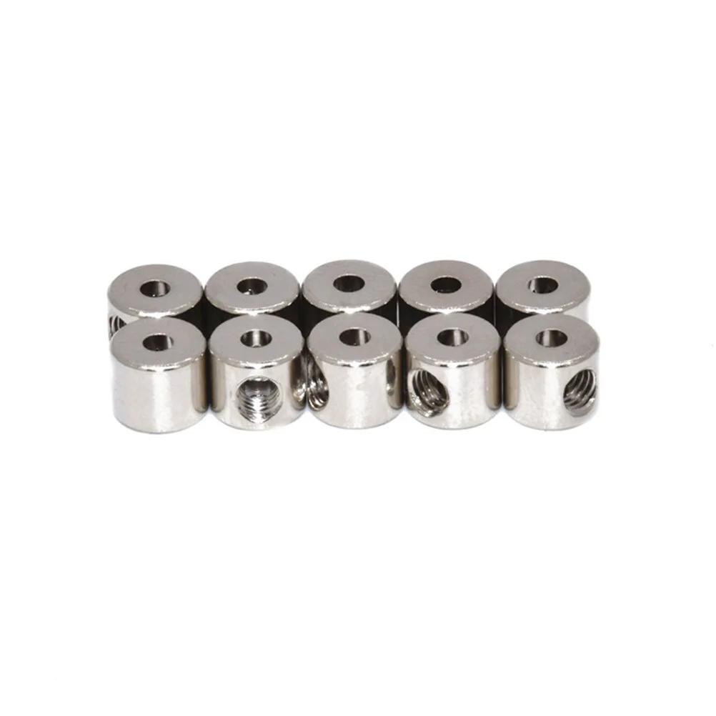 50pcs Special Screw Wrench Badge Accessories Separator Interface Beam Metal Accessories(Silver)