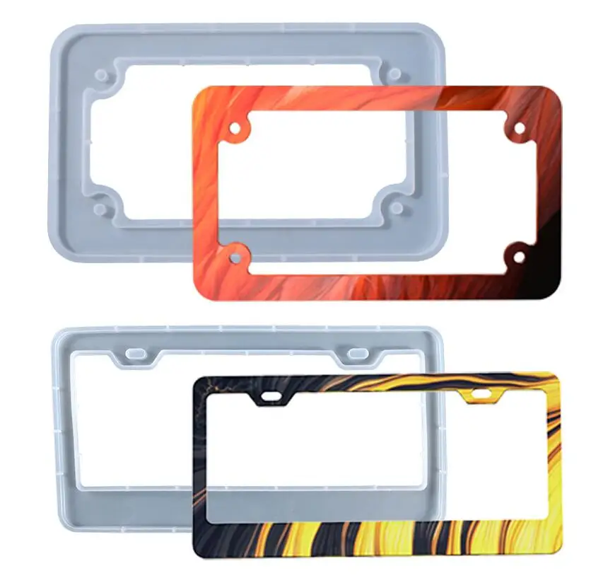 

Пластиковая форма для рамки номерного знака, Защитная силиконовая форма для автомобильного номерного знака
