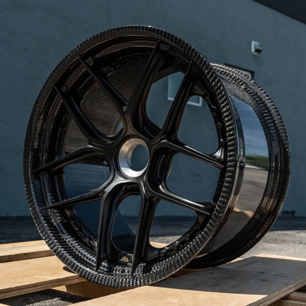 . Piasta koła z włókna węglowego 18 19 20 21 cali kute felgi Havas Factory wykonana na zamówienie pasuje do Porsche