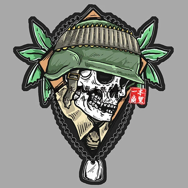 Наклейка армейский солдат США Вьетнам Арми америкаин Autocollant | Автомобили и