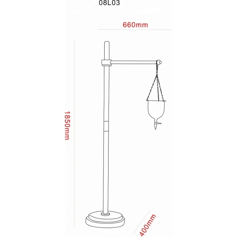 Горшок Широдора и подставка ShirodHara для массажного стола