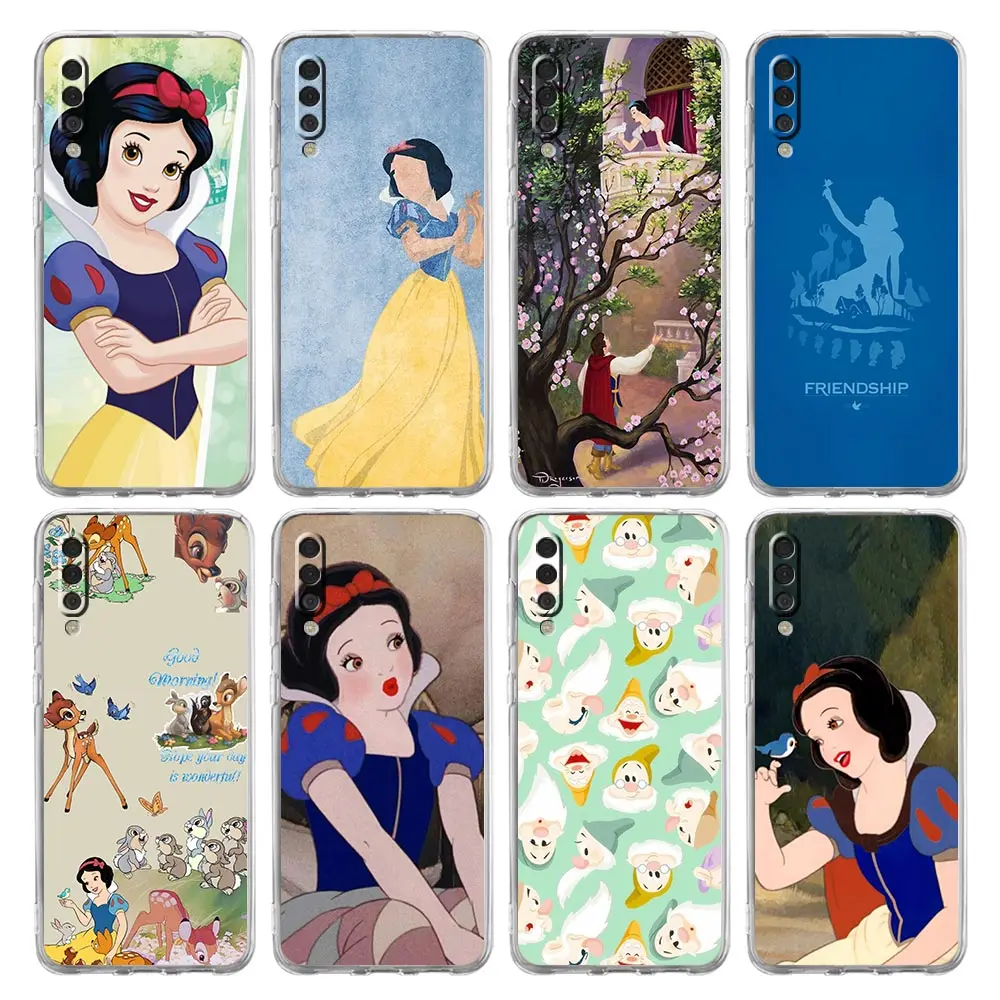 

Мультяшный белоснежный прозрачный чехол Fundas для Samsung Galaxy A50 A10 A70 A30 A20e A20s A40 A10s A90 5G A10e Обложка Capa