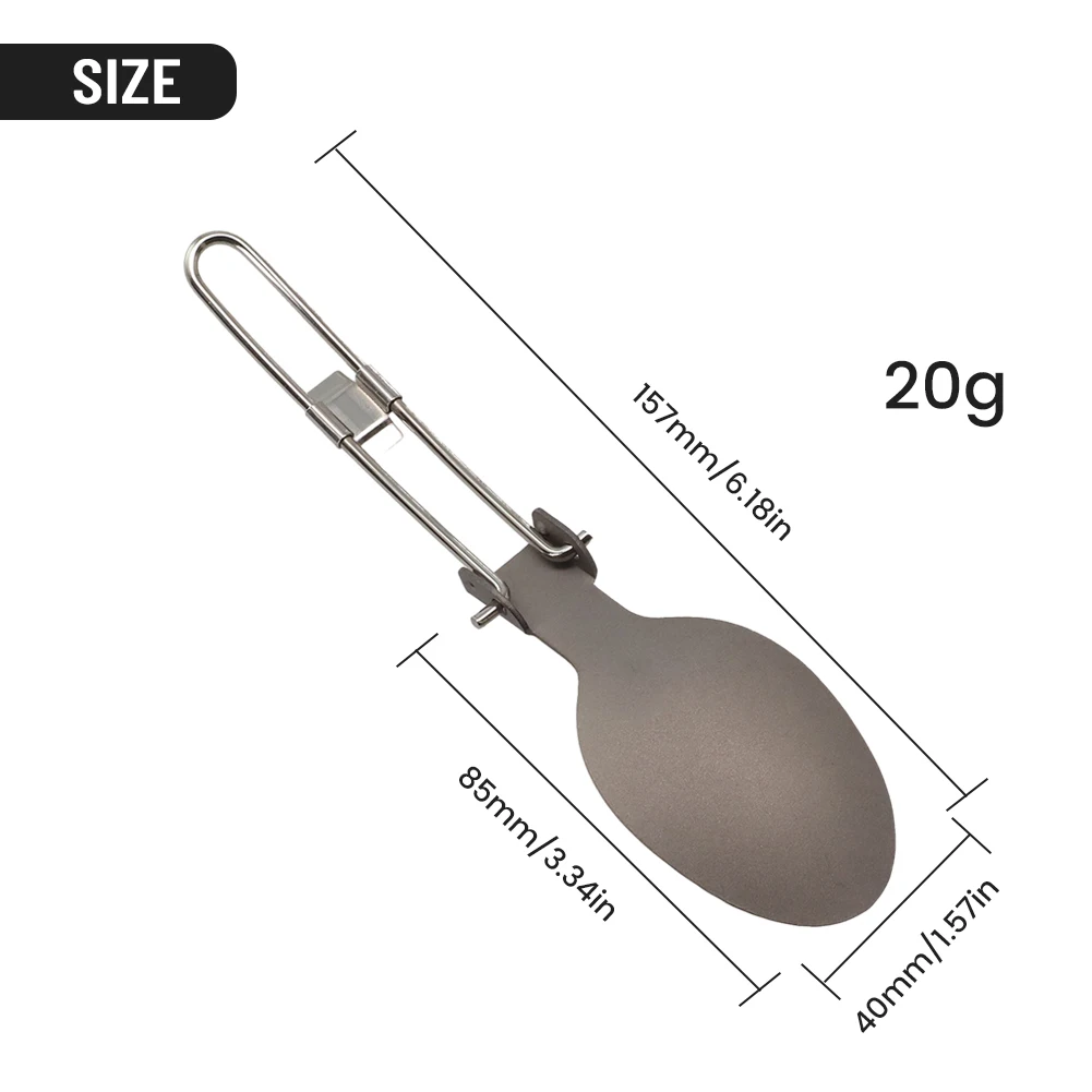 20 складная ложка вилка уличная посуда столовая для путешествий походов пикника